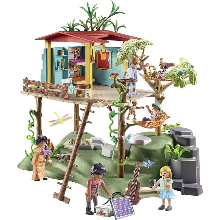 PLAYMOBIL Wiltopia 71013 'Familienbaumhaus', 154 Teile, 4 Jahren – Bild 2