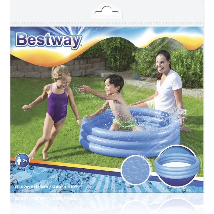 Bestway 'Classic' Planschbecken, 102 x 25 cm, ab 2 Jahren, sortiert - 1 Stück, Auswahl erfolgt zufällig – Bild 4