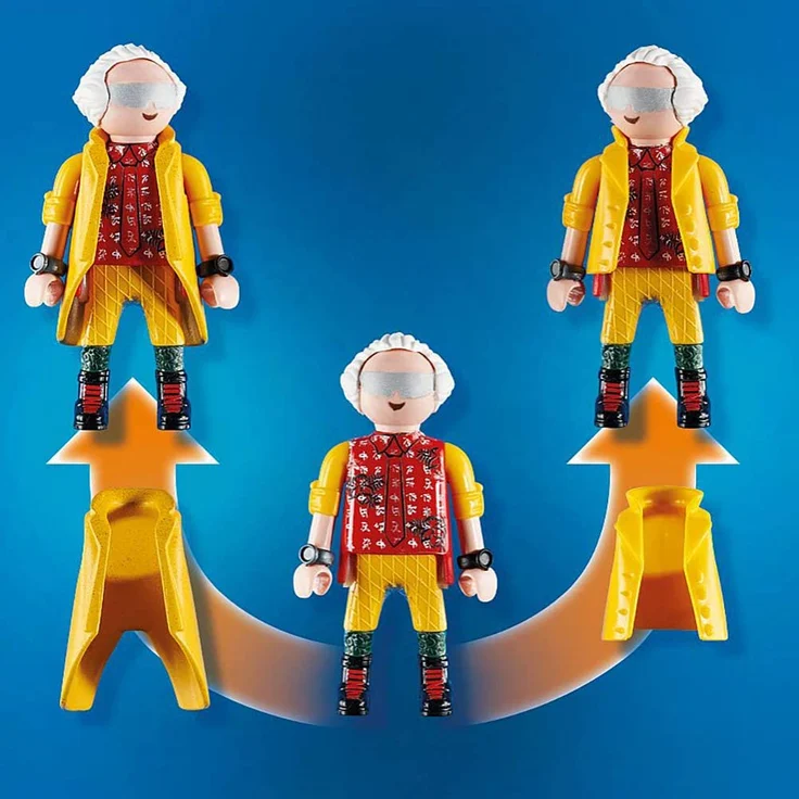 PLAYMOBIL Back to the Future 70634 'Back to the Future Part II Verfolgung mit Hoverboard', 80 Teile, ab 5 Jahren – Bild 6