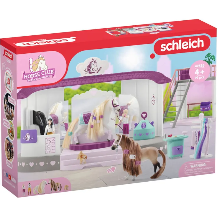 Schleich Sofia's Beauties 42588 'Beauty Salon', ab 4 Jahren, 99 Teile - Preisvergleich