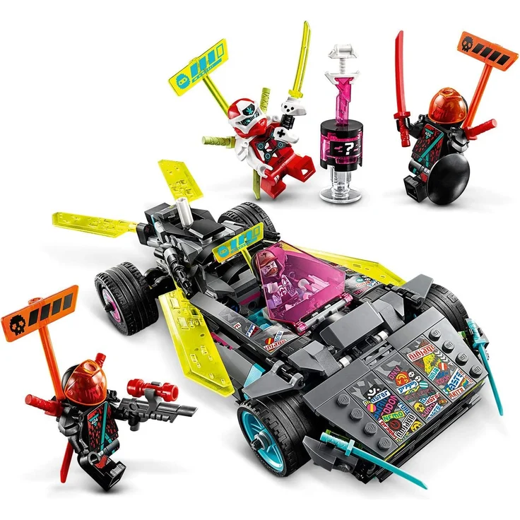 LEGO NINJAGO 71710 'Ninja-Tuning-Fahrzeug', 419 Teile, ab 8 Jahren, Prime Empire Racing – Bild 3