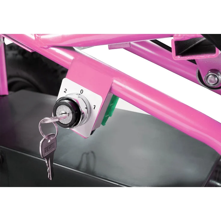 Elektro Quad Miniquad Kinder Racer 1000 Watt Pocket Kinderquad Pocketbike ATV (Schwarz/Pink) – Bild 7