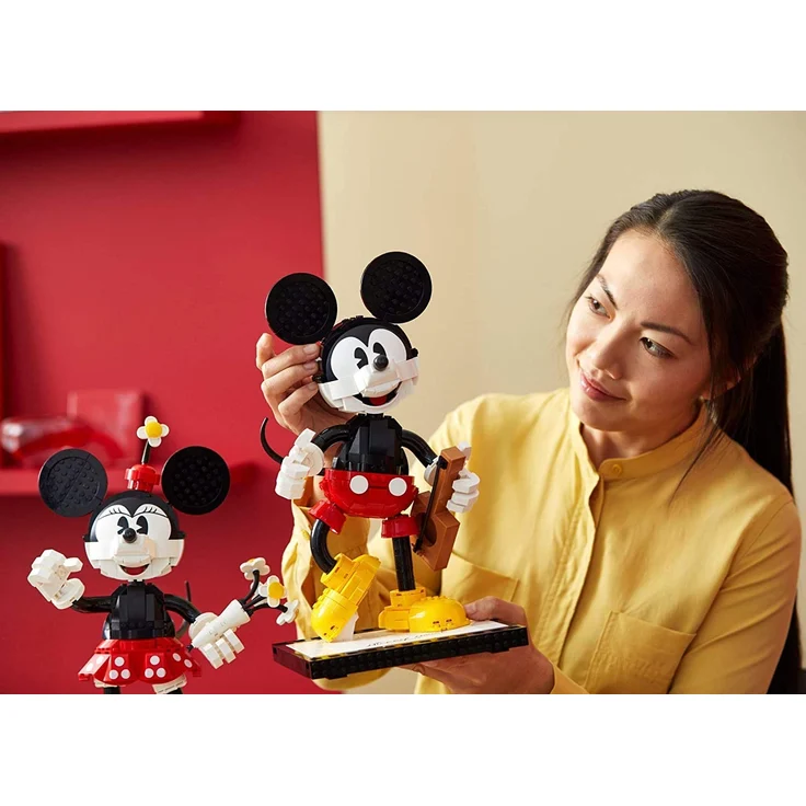 LEGO Disney 43179 'Micky Maus und Minnie Maus', 1739 Teile, ab 18 Jahren, viele fantastische Details, Retro-Optik – Bild 7