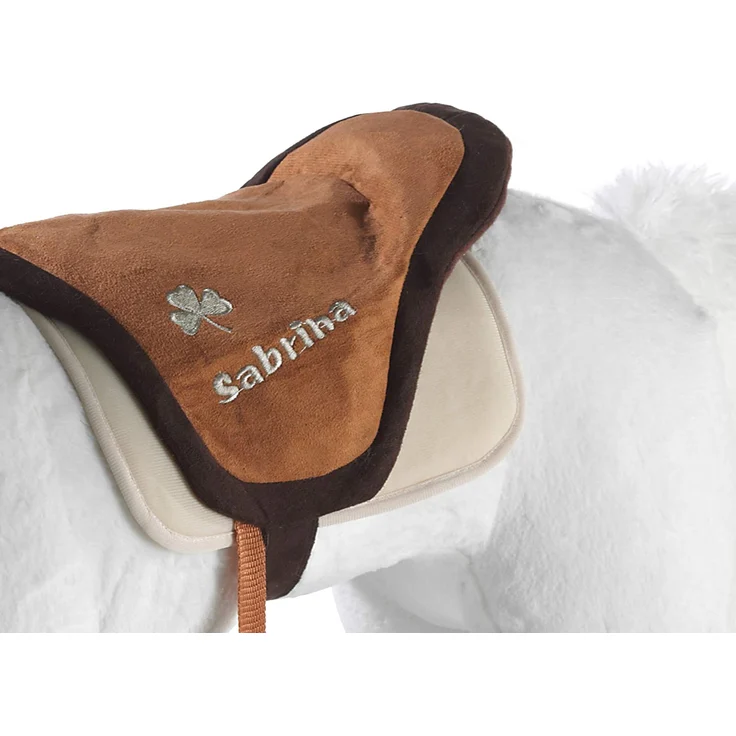 Heunec (736078) 'Bibi & Tina Stehpferd "Sabrina"', 75 cm, ab 3 Jahren, bis 100 kg belastbar, weiß – Bild 3