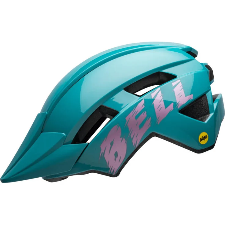 Bell Kinderfahrradhelm 'Sidetrack II Mips' hellblau, Kopfumfang 47-54 cm – Bild 1