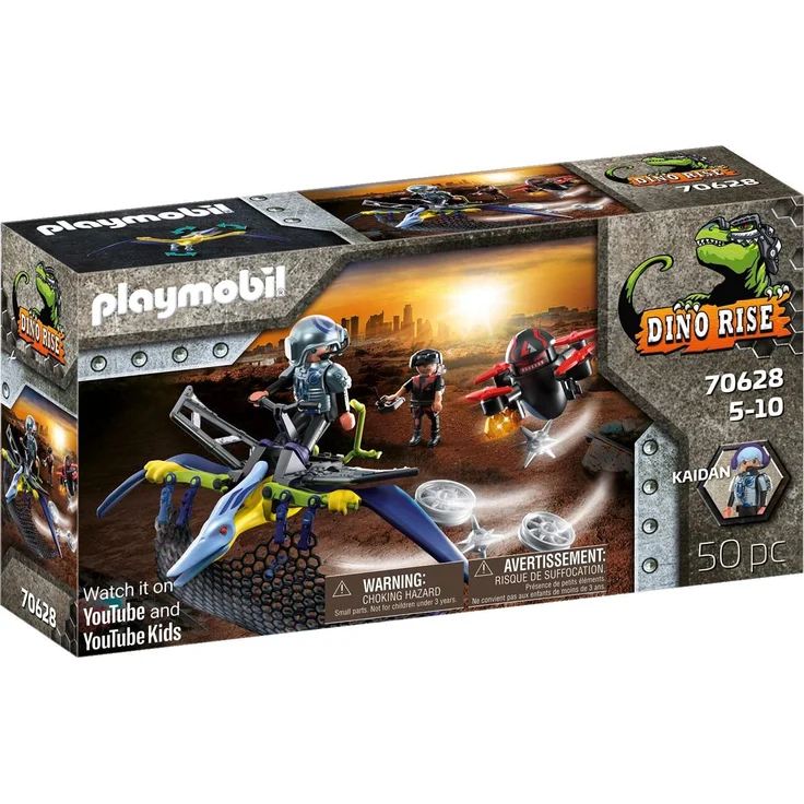 Playmobil Dino Rise 70628 'Pteranodon: Attacke aus der Luft', 50 Teile, ab 5 Jahren – Bild 1
