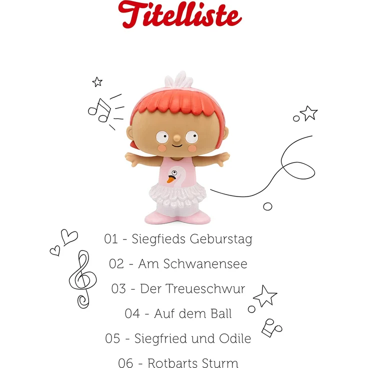 Tonies Lieblings-Meisterstücke 'Schwanensee', Hörfigur mit 48 Minuten Spielzeit, ab 3 Jahren, deutsch – Bild 6