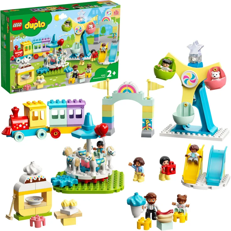 LEGO DUPLO 10956 'Erlebnispark', 95 Teile, ab 2 Jahren – Bild 1