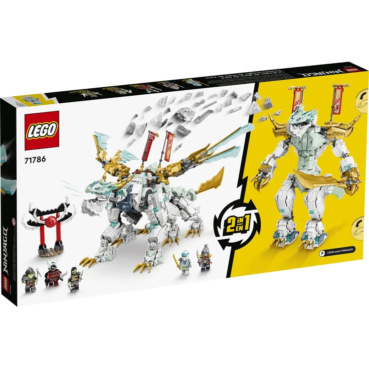 LEGO Ninjago 71786 'Zanes Eisdrache', 973 Teile, ab 10 Jahren – Bild 4