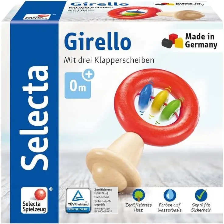 Selecta 61010 Girello, Greifling, 11 cm