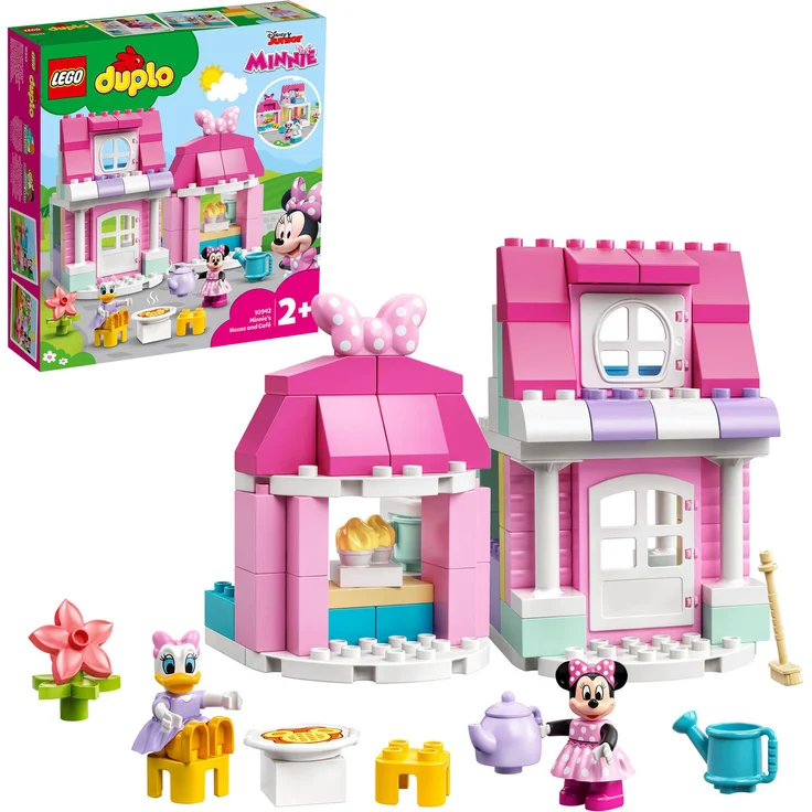 LEGO Disney 10942 'Minnies Haus mit Café', 91 Teile, ab 2 Jahren – Bild 1