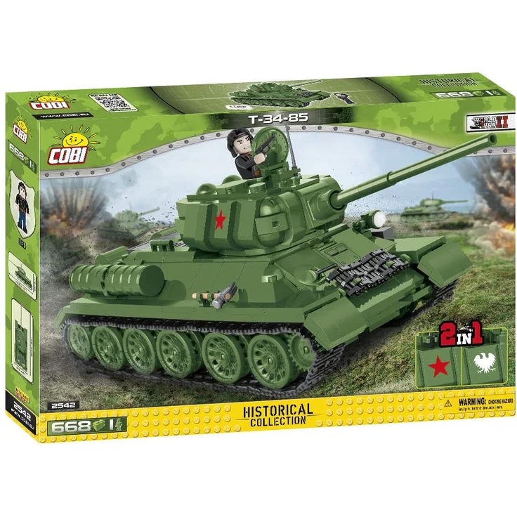 Cobi 2542 Panzer T-34-85 – Bild 1