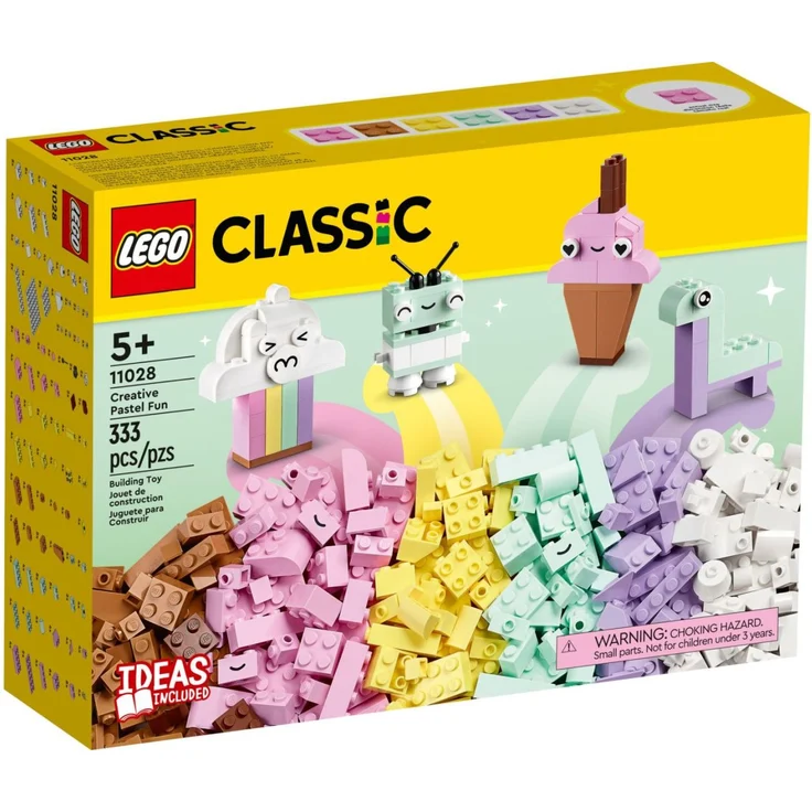 LEGO Classic 11028 'Pastell Kreativ-Bauset', 333 Teile, ab 5 Jahren – Bild 1