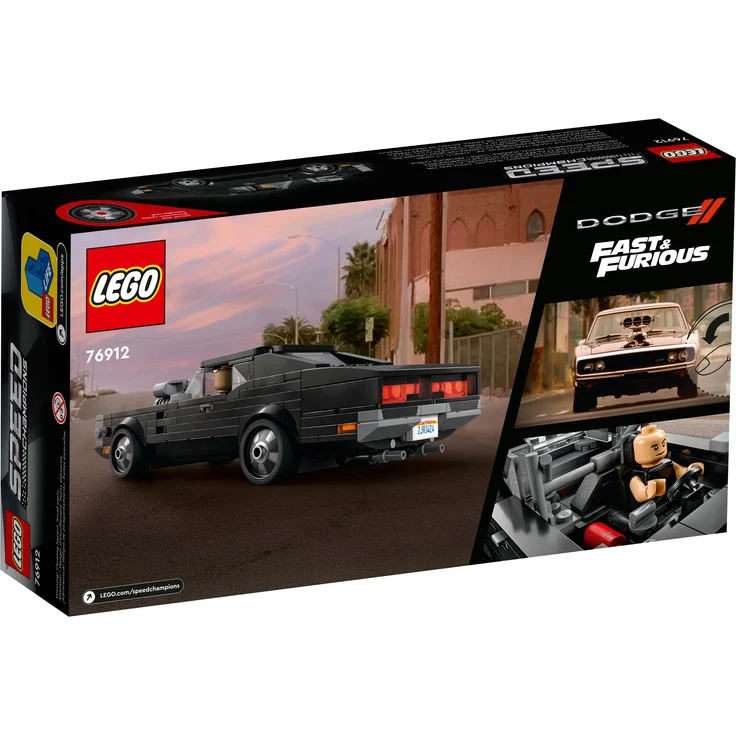 LEGO Speed Champions 76912 'Fast & Furious 1970 Dodge Charger R/T', 345 Teile, ab 8 Jahren – Bild 7