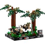 LEGO Star Wars 75353 'Verfolgungsjagd auf Endor - Diorama', 608 Teile, ab 18 Jahren