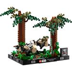 LEGO Star Wars 75353 'Verfolgungsjagd auf Endor - Diorama', 608 Teile, ab 18 Jahren