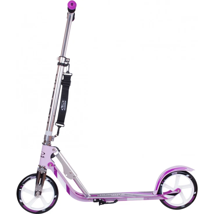 HUDORA 14748 'Big Wheel 205' Scooter, ab 6 Jahren, höhenverstellbar bis 104 cm, klappbar, max. belastbar bis 100 kg, lila – Bild 2