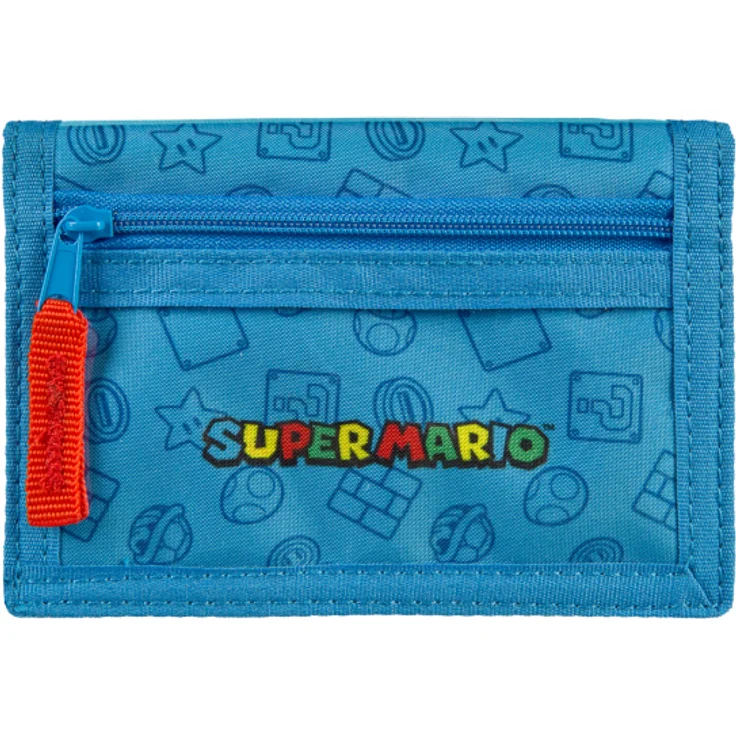 Super Mario - Brustbeutel - blau – Bild 3