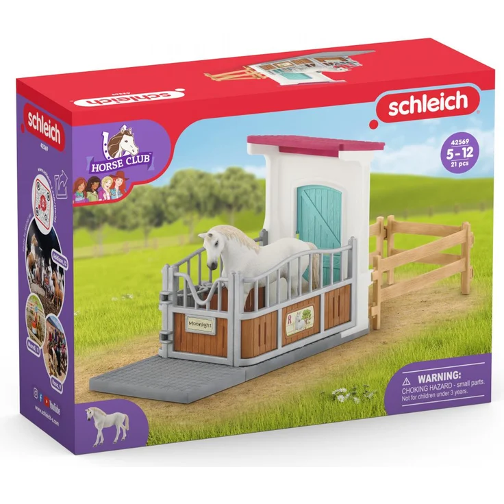 Schleich Horse Club 42569 'Pferdebox', 21 Teile, ab 5 Jahren - Preisvergleich – Bild 1