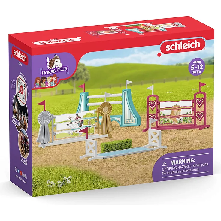schleich Horse Club 42612 'Hindernisse Zubehör', 30 Teile, ab 5 Jahren - Preisvergleich