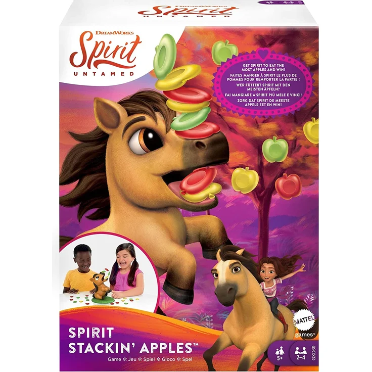 Mattel GXD69 Spirit Stackin Snackin Apples Game – Bild 1