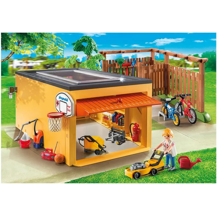 Playmobil City Life 9368 'Garage mit Fahrradstellplatz' – Bild 3