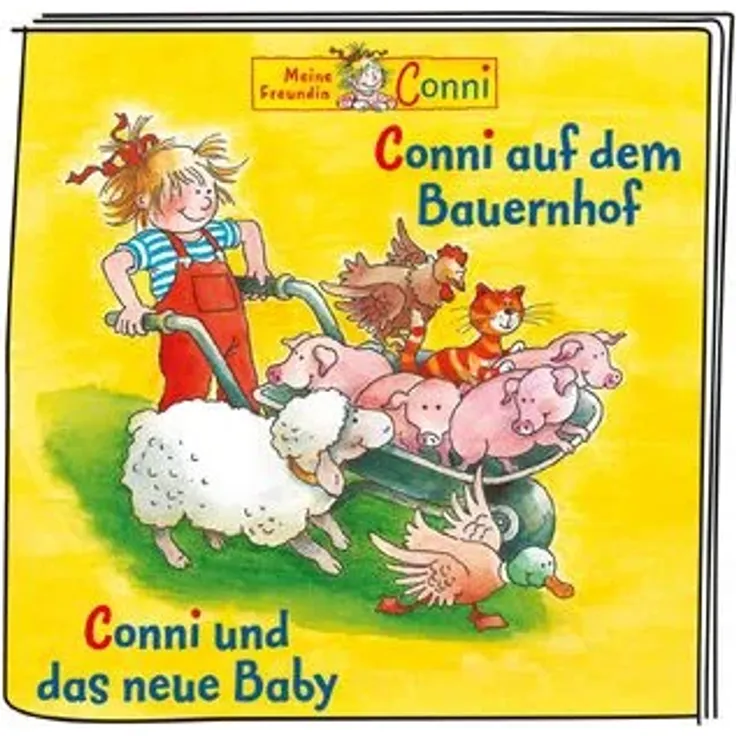 Tonies 'Conni auf dem Bauernhof / Conni und das neue Baby (Neuauflage 2023)', Hörfigur mit 43 Minuten Spielzeit, ab 3 Jahren – Bild 3