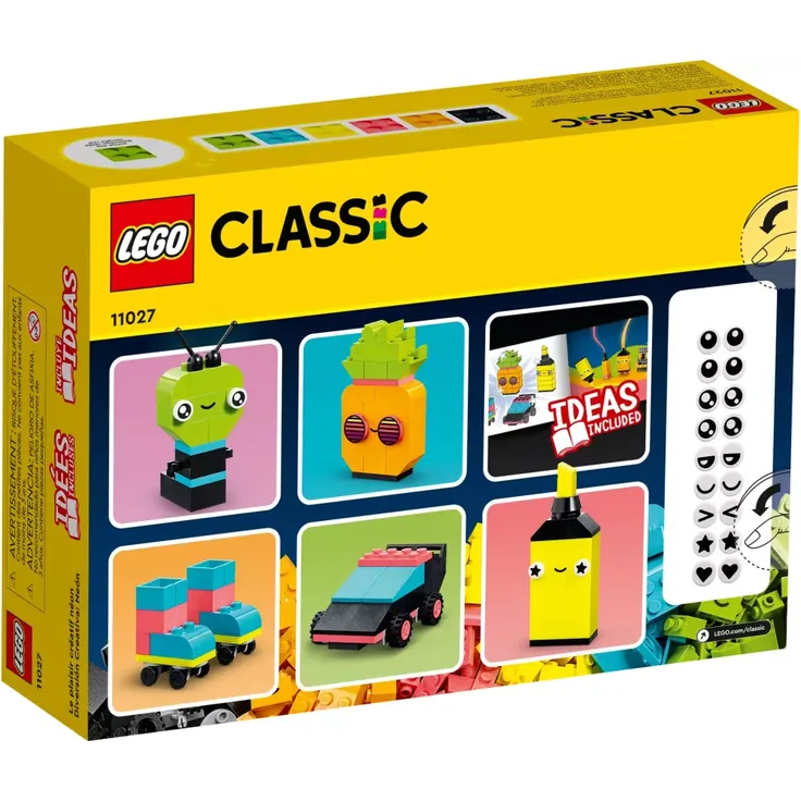 LEGO Classic 11027 'Neon Kreativ-Bauset', 333 Teile, ab 5 Jahren – Bild 3