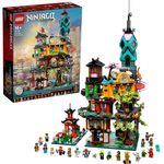 LEGO NINJAGO 71741 'Die Gärten von NINJAGO City', 5685 Teile, ab 14 Jahren