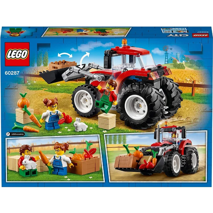 LEGO City 60287 'Traktor', 148 Teile, ab 5 Jahren, mit zahlreichen Funktionen – Bild 9
