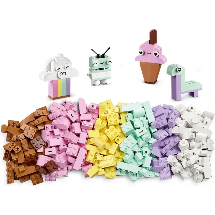 LEGO Classic 11028 'Pastell Kreativ-Bauset', 333 Teile, ab 5 Jahren – Bild 3