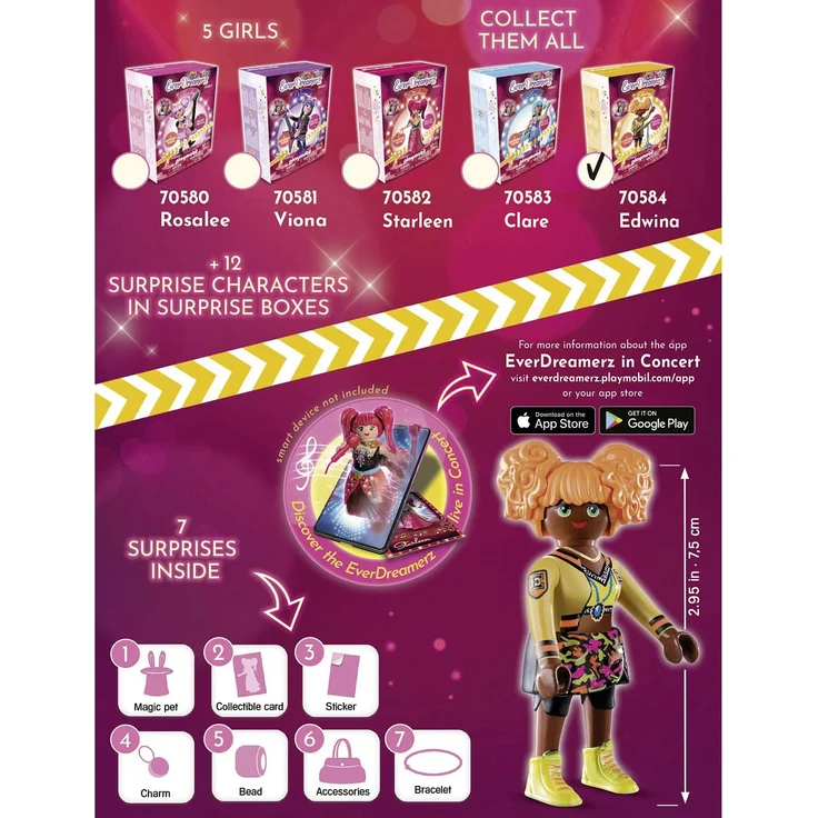 Playmobil EverDreamerz 70584 'Edwina - Music World', 47 Teile, ab 5 Jahren – Bild 4
