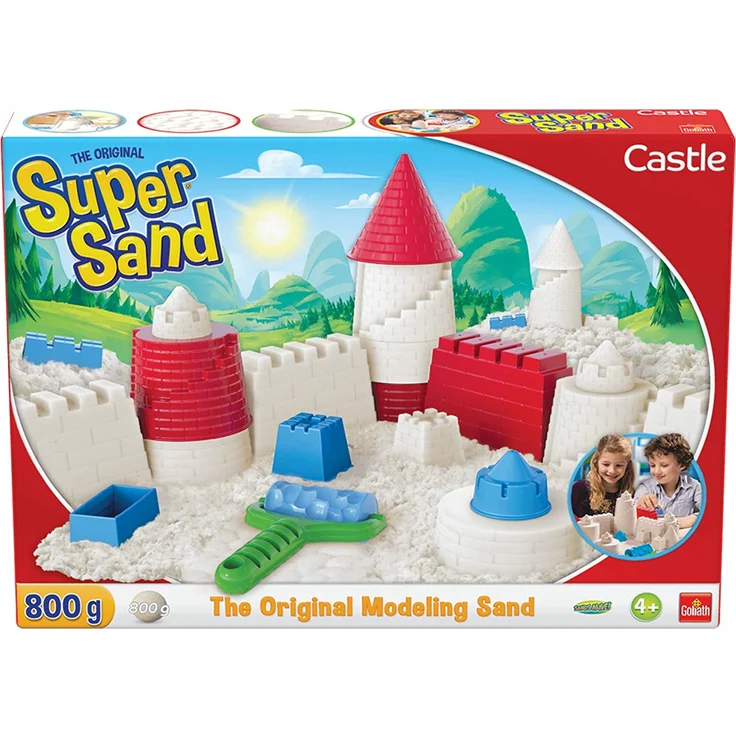 Super Sand Castle spielt Sand