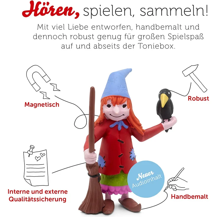 Tonies 'Die kleine Hexe Neuauflage 2022', Hörfigur mit 116 Minuten Spielzeit, ab 5 Jahren - Preisvergleich – Bild 4