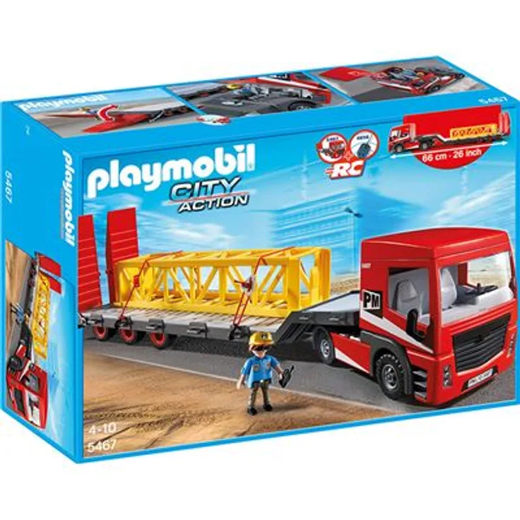 Playmobil City Action 5467 'Schwertransporter', 78 Teile, ab 4 Jahren