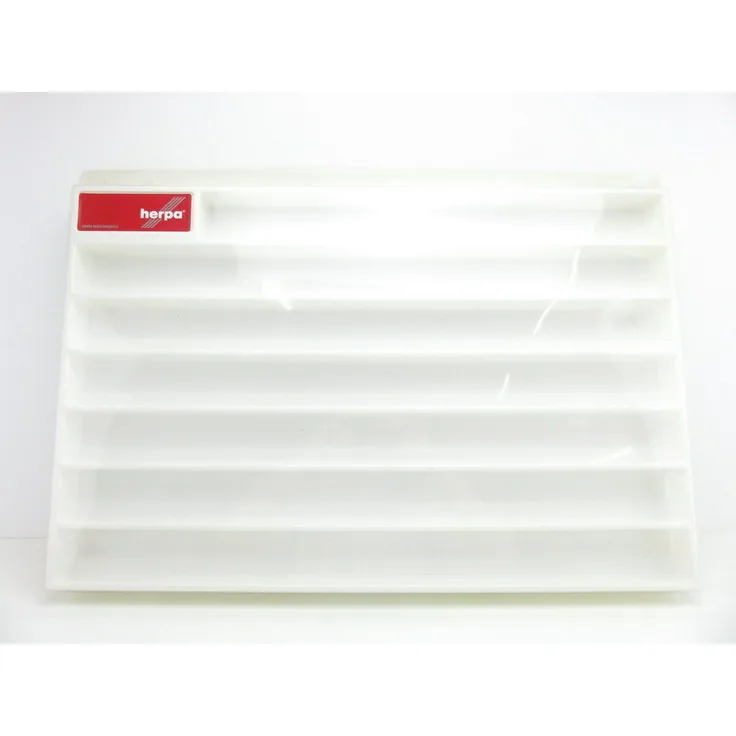 herpa 029254 - LKW Schaukasten Eurolänge, 64.5 x 45 x 3.5 cm, weiß
