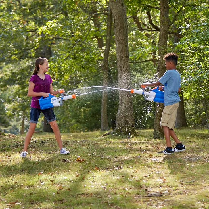 Nerf Super Soaker 'Soakzooka' Wasserpistole, mit 1,6 Liter Wassertank, Mega-Wasserstrahl, ab 7 Jahren – Bild 6