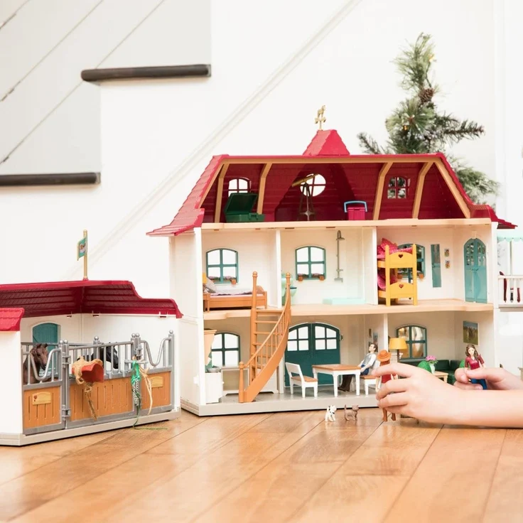 Schleich Horse Club 42551 'Lakeside Pferdehof', ab 5 Jahren, 192 Teile - Preisvergleich – Bild 6