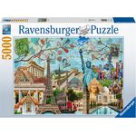 Ravensburger 17118 Puzzle Big City Collage 5000 Teile
