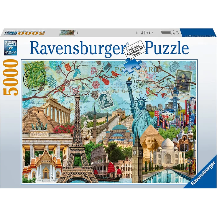 Ravensburger 17118 Puzzle Big City Collage 5000 Teile – Bild 1