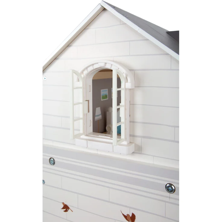 Small Foot 11802 'Puppenhaus Stadtvilla', ab 3 Jahren, 63 x 32 x 76 cm, aus Holz – Bild 6