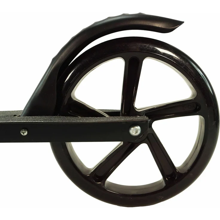 Best Sporting 30454 '200' Scooter, 3-fach höhenverstellbar bis 92 cm, klappbar, hochwertige Kugellager, max. belastbar bis 100 kg, schwarz/grau/silber – Bild 4