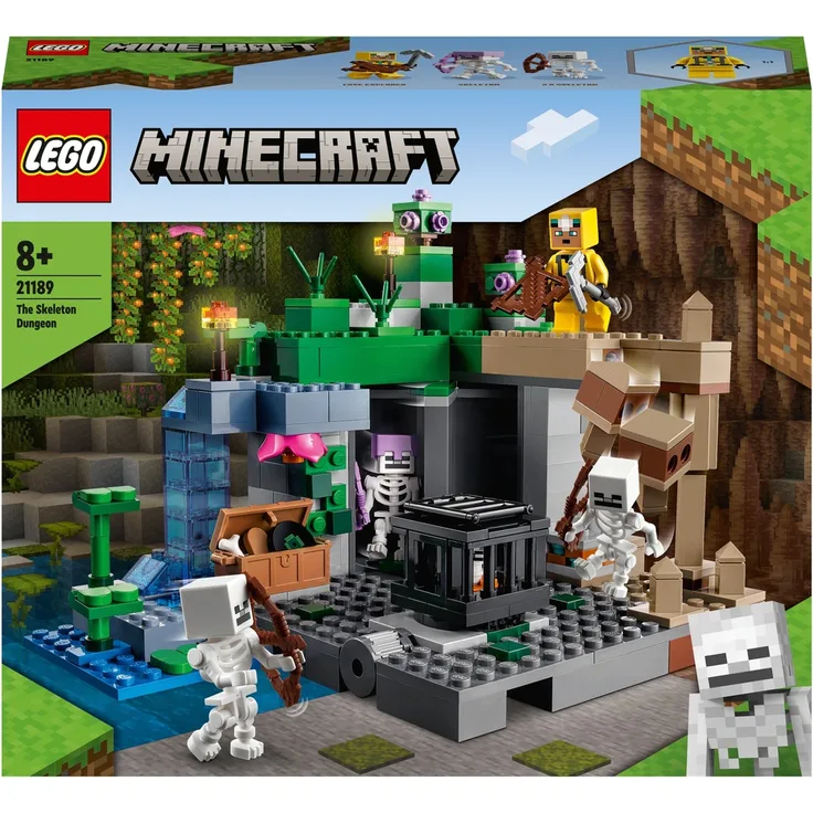 LEGO Minecraft 21189 'Das Skelettverlies', 364 Teile, ab 8 Jahren