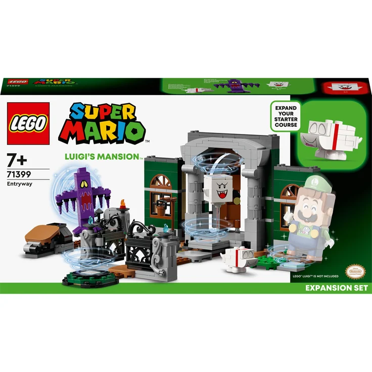 LEGO Super Mario 71399 'Luigi's Mansion: Eingang - Erweiterungsset', 504 Teile, ab 7 Jahren – Bild 3