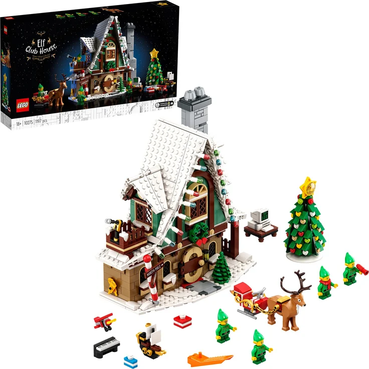 LEGO Icons 10275 'Elfen-Klubhaus', 1197 Teile, ab 18 Jahren – Bild 1
