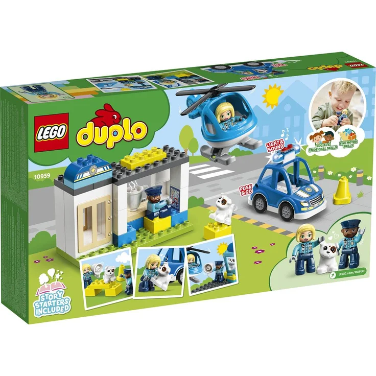 LEGO DUPLO 10959 'Polizeistation mit Hubschrauber', 40 Teile, ab 2 Jahren – Bild 4
