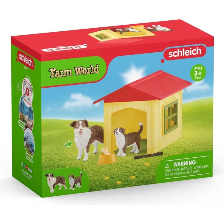 Schleich Farm World 42573 'Hundehütte', ab 3 Jahren, 6 Teile - Preisvergleich – Bild 1