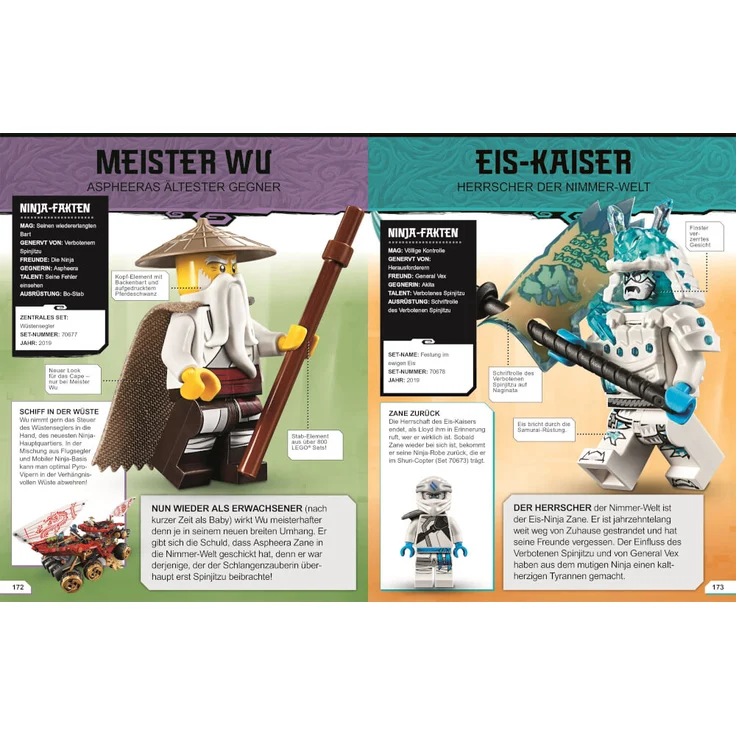 Buch: NINJAGO Lexikon der Minifiguren. Neuausgabe: Mit exklusiver Minifigur – Bild 5