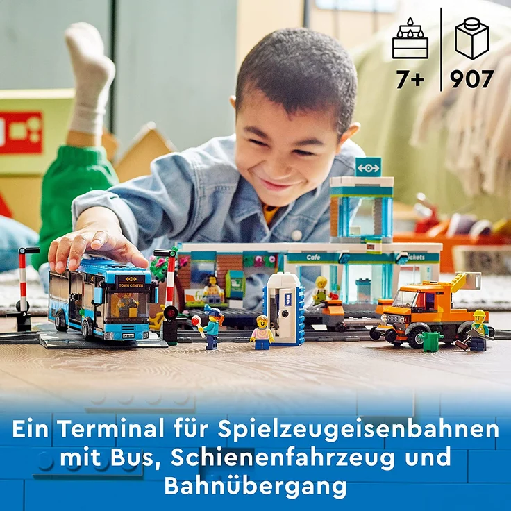 LEGO City 60335 'Bahnhof', 907 Teile, ab 7 Jahren – Bild 7