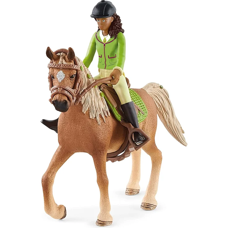 Schleich Horse Club 42542 'Sarah & Mystery', 5 Jahre, 6 Teile - Preisvergleich – Bild 2